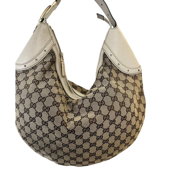 💎✨Authentic✨💎 Gucci White Hobo - Picture 3 of 15
